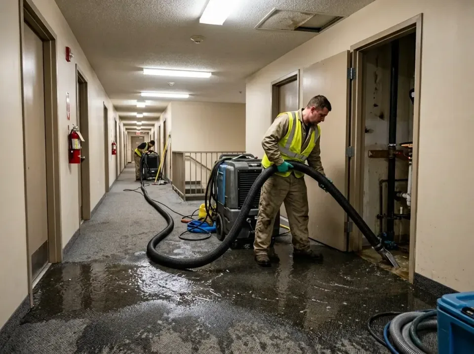 multi-unit-apartment-hallway-f-005 — frequently asked questions, Emergency Burst Pipe Water Extraction & Removal in Holden H…